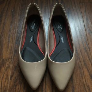Rockport Ballet Flats - Nude/Taupe
